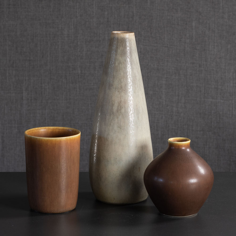 Three vases by Palshus, Denmark