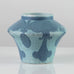 Josef Ekberg for Gustavsberg, Sweden, unique carved art nouveau stoneware vase K2488