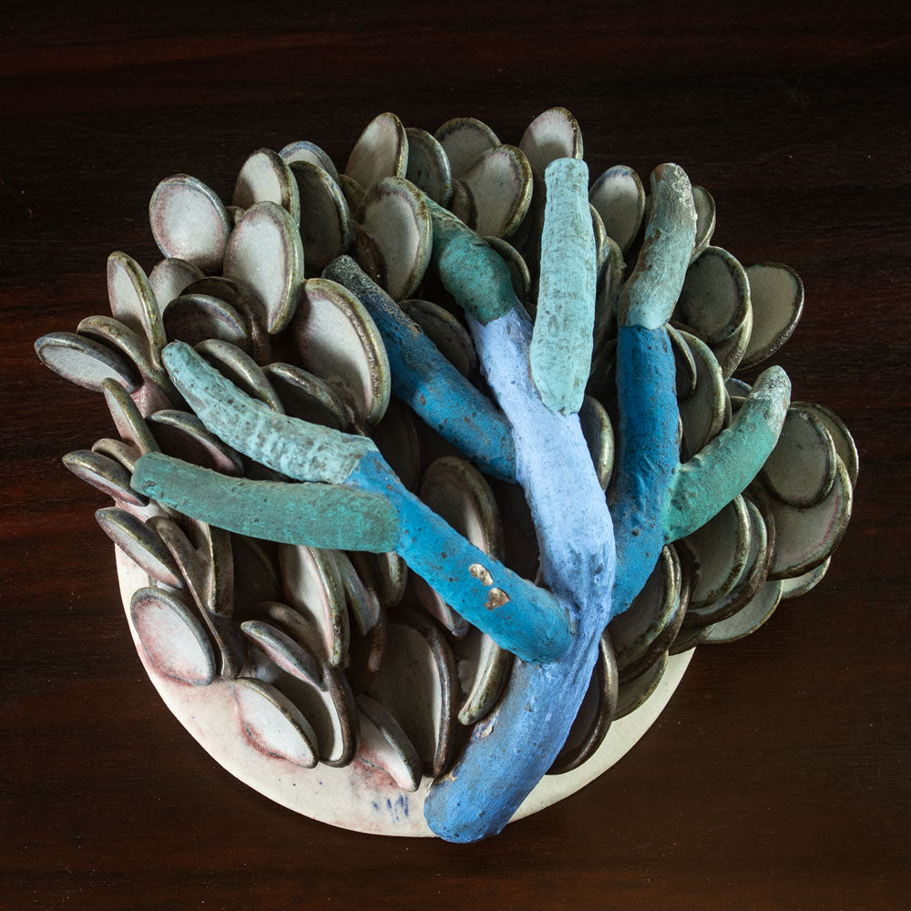 Beate Kuhn, Germany, wall-hanging sculpture J1223