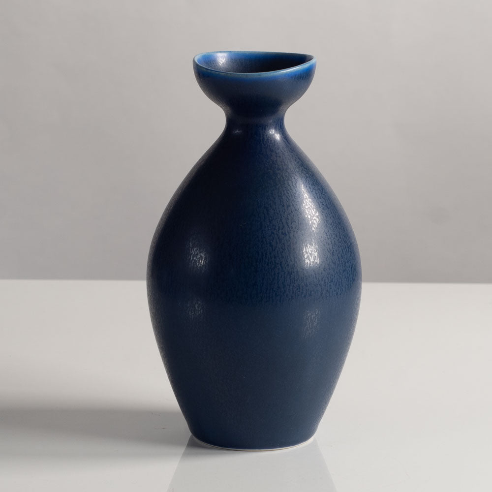 Three vessels with blue glaze by Palshus, Denmark