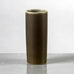Per Linnemann-Schmidt for Palshus cylindrical vase with olive-brown haresfur glaze K2078