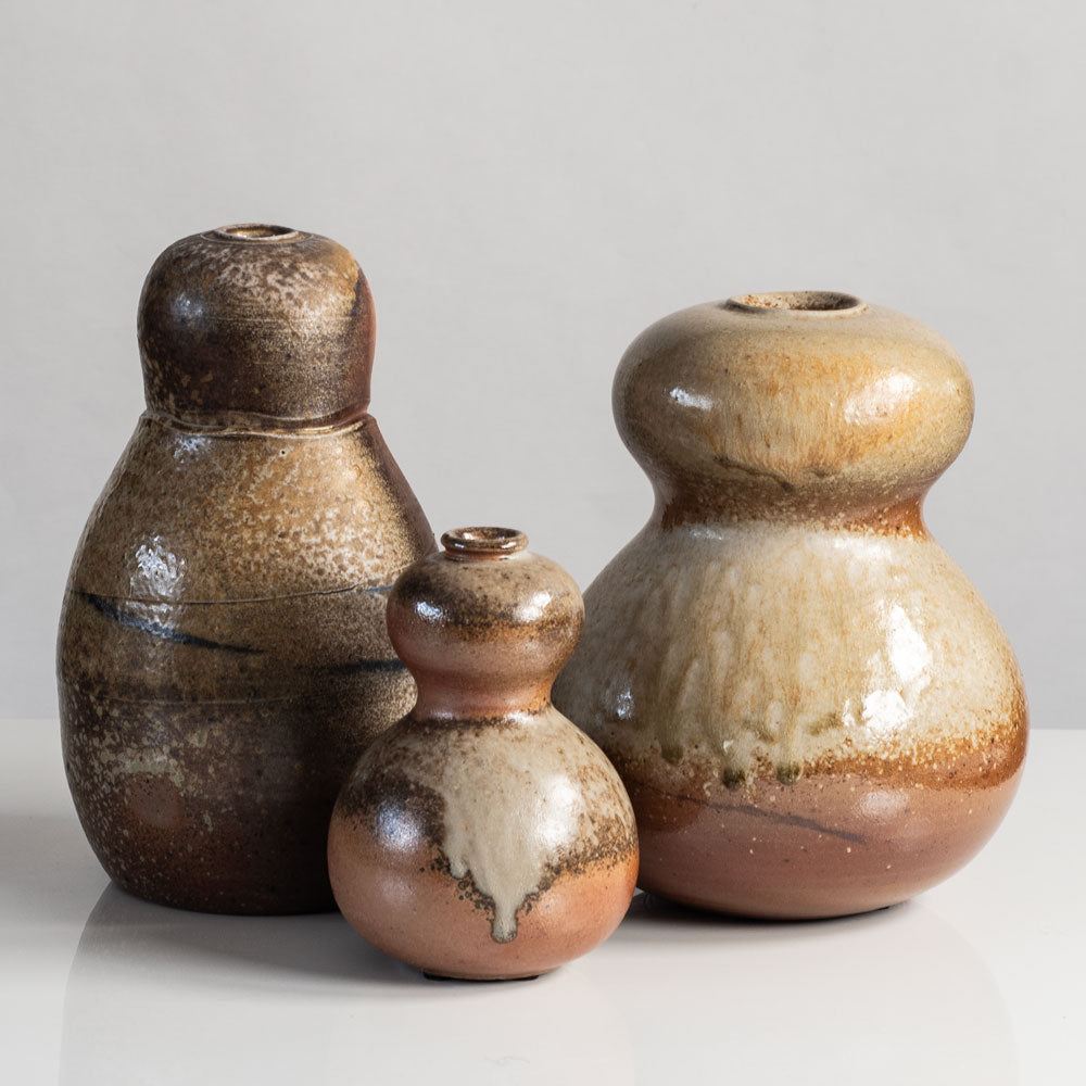 Group of gourd vases by Horst Kerstan