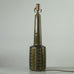 Palshus, Denmark, large lamp with olive  glaze K2109