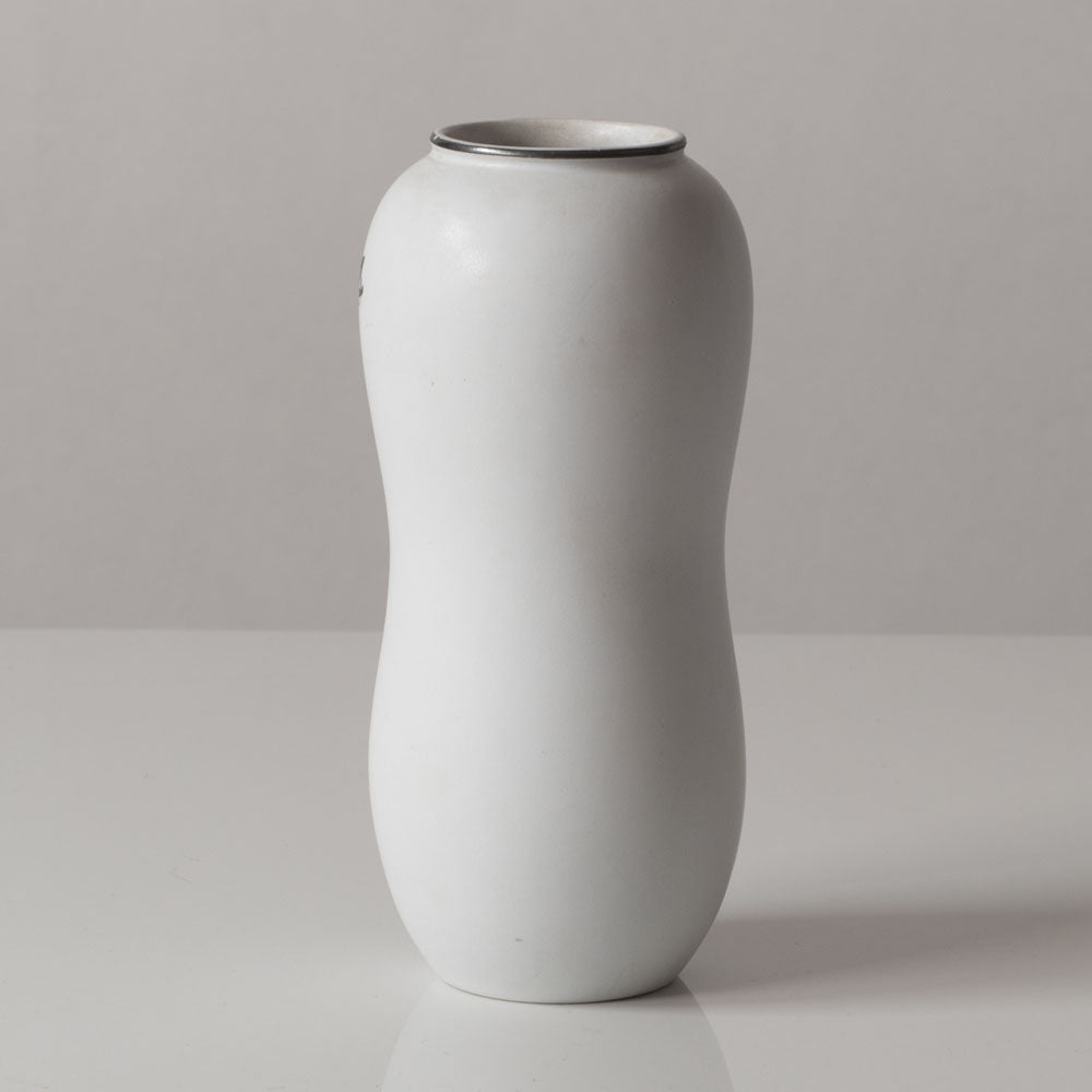 Stig Lindberg for Gustavsberg, "Grazia" stoneware vase with female figure K2096