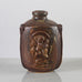 Bode Willumsen for Royal Copenhagen, Denmark, stoneware three sided vase F1739