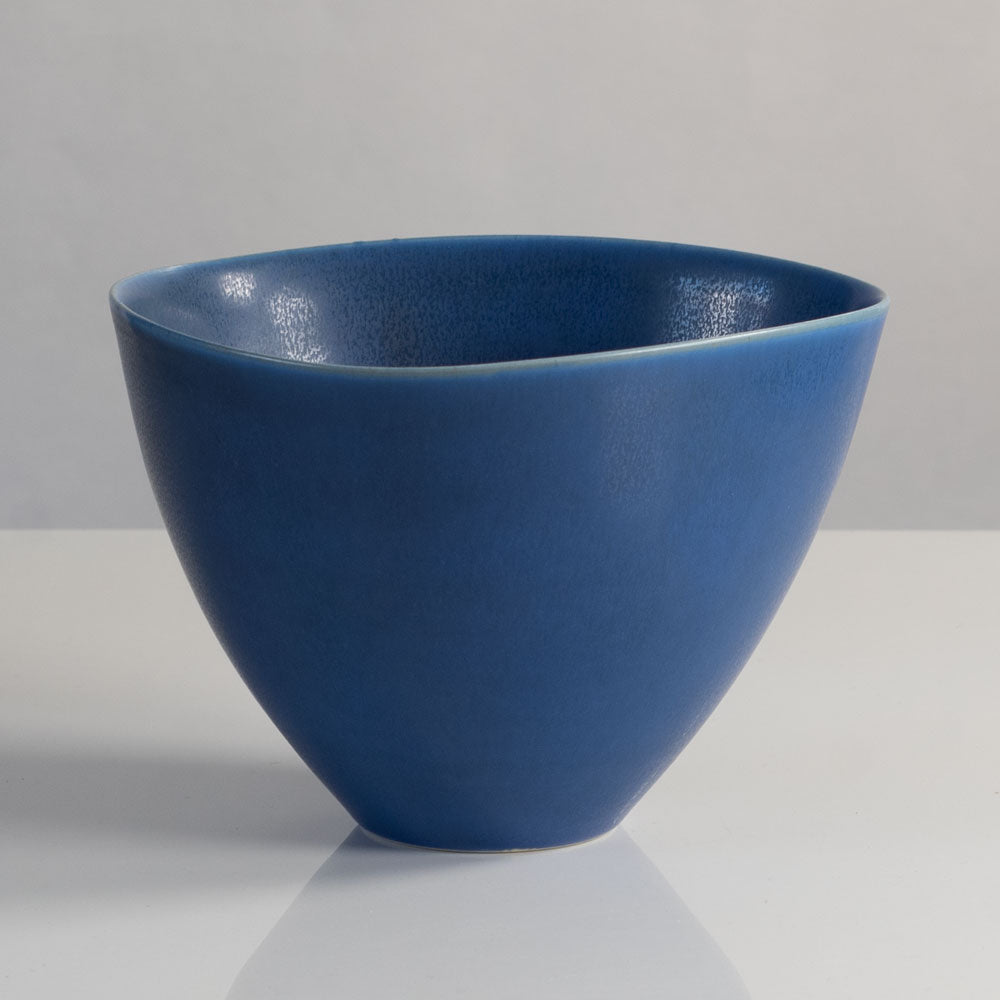 Three vessels with blue glaze by Palshus, Denmark