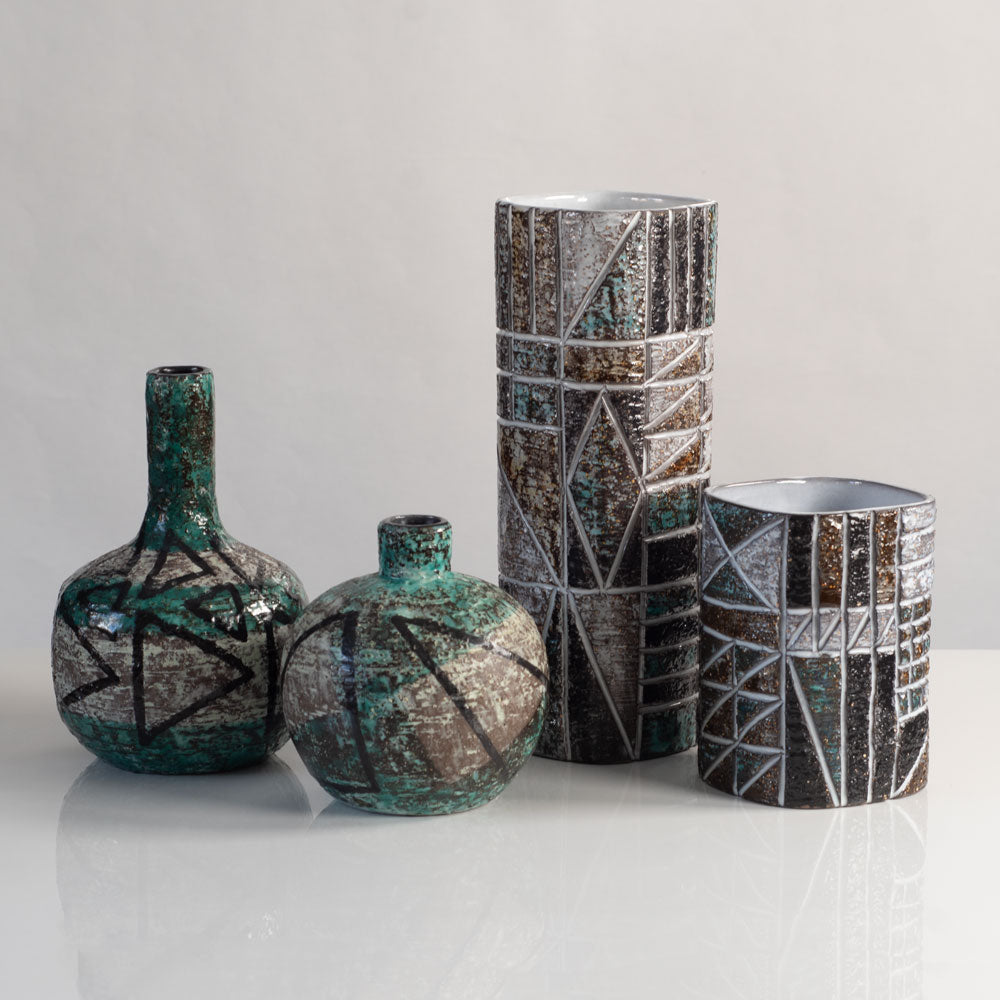 Group of vases by Ingrid Atterberg for Uppsala Ekeby, Sweden