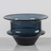 Per Lutken for Holmegaard, Denmark, large blue glass vase J1468