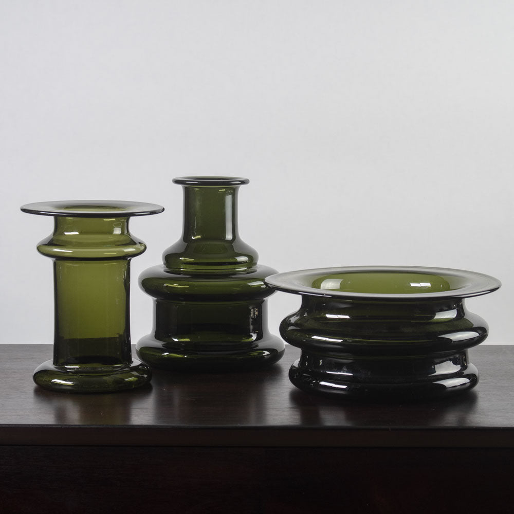 Three "Novitas" vessels by Timo Sarpaneva for Iittala, Finland