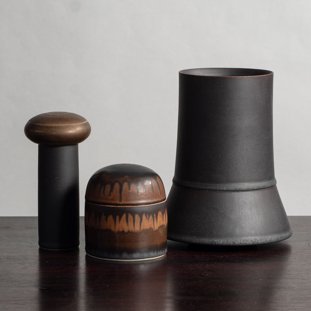 Two vases by Karl and Ursula Scheid, Germany