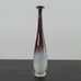 Nils Landberg for Orrefors "Expo" tall vase in red and milky glaze K2230