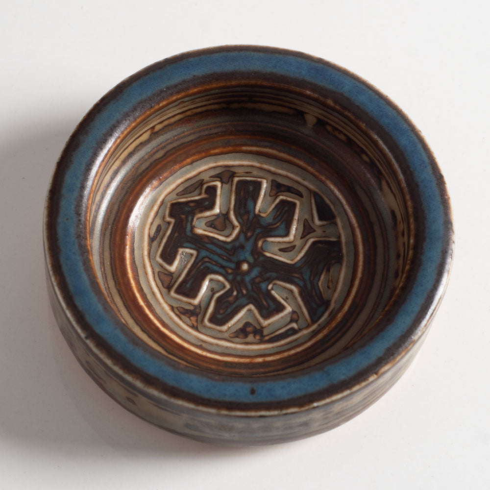 Jørgen Mogensen for Royal Copenhagen, Denmark, Small bowl with Sung glaze L3898