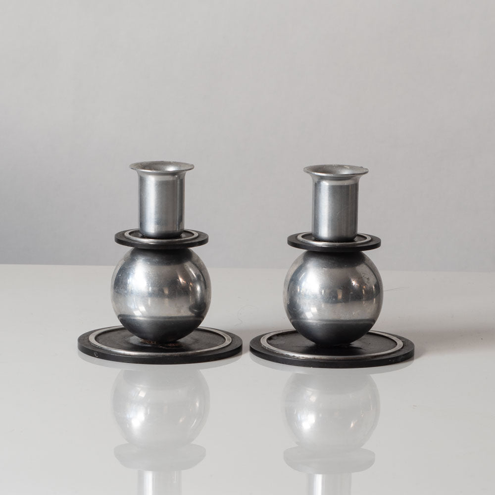 Pair of art deco candlesticks K2592