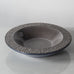 Ingrid Atterberg for Uppsala, stoneware brown and blue "Granit" bowl J1686