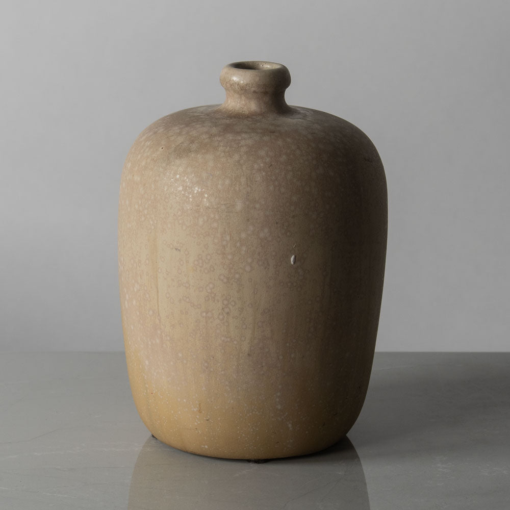 Patrick Nordstrom for Royal Copenhagen, stoneware vase with pale crystalline glaze K2197