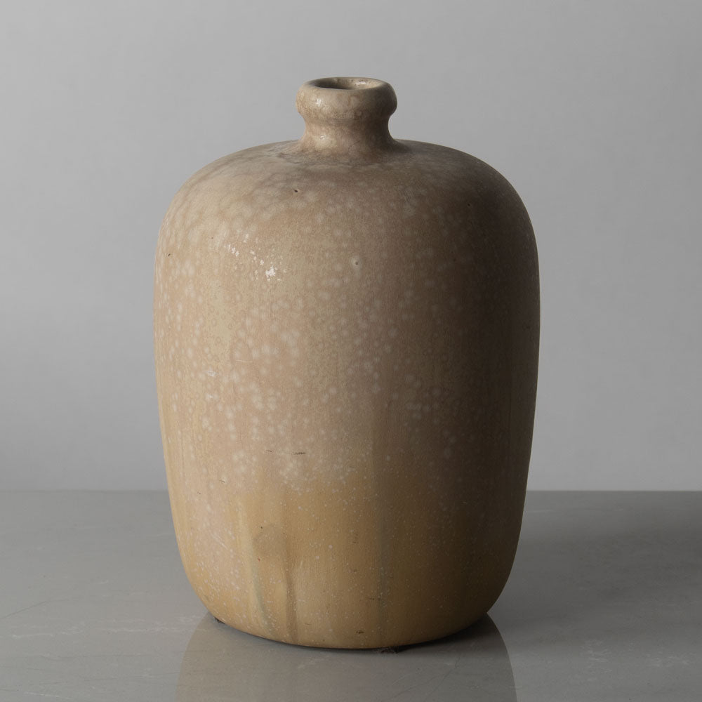 Patrick Nordstrom for Royal Copenhagen, stoneware vase with pale crystalline glaze K2197