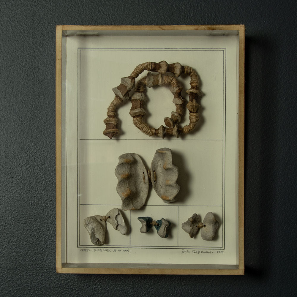 Silvie Defraoui, Switzerland,  "Objets Empreintes de ma Main" D6410