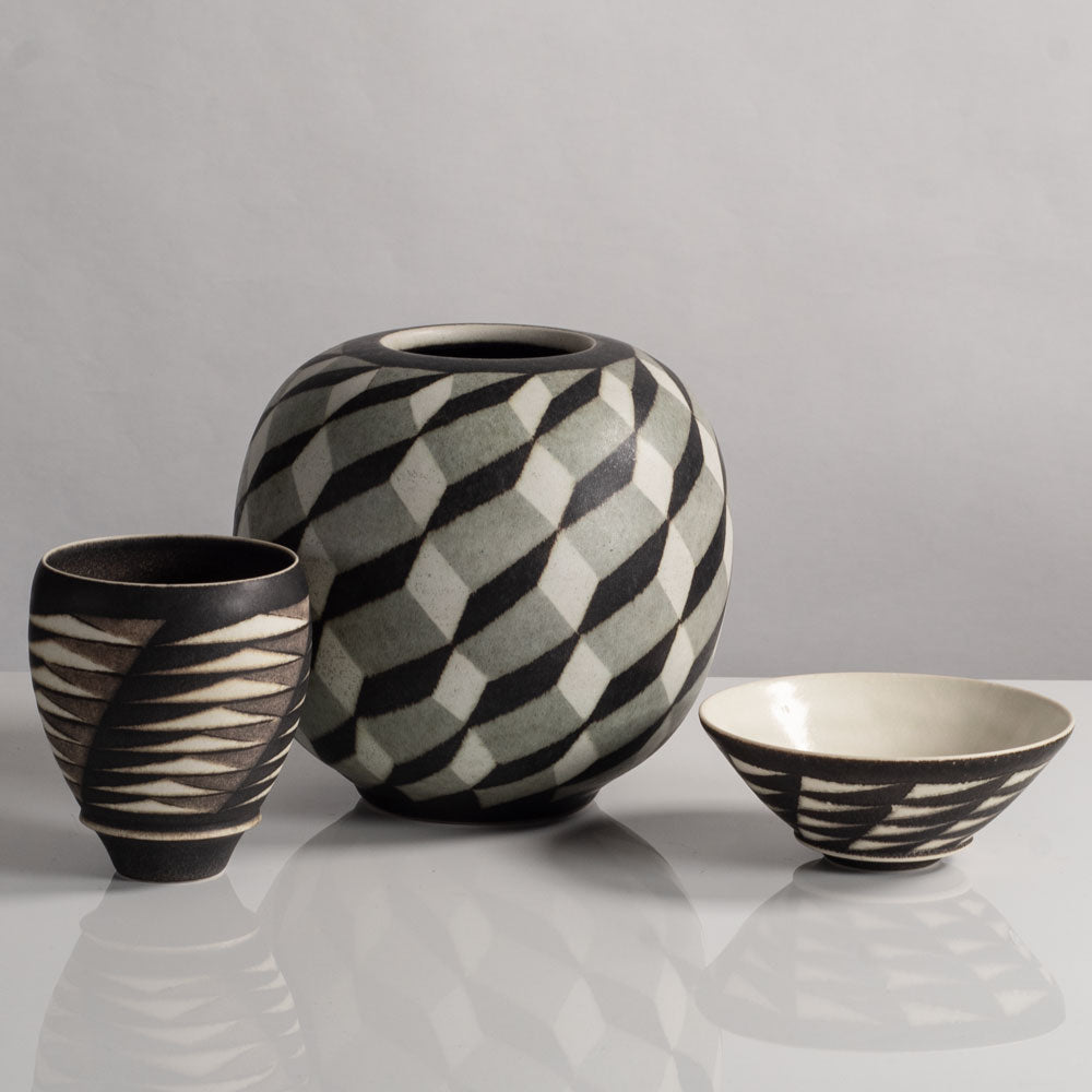 Group of vessels by Inke Lerch-Brodersen, Germany
