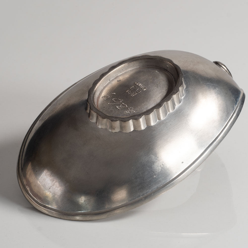 GAB Tenn, Sweden, pewter candy dish L3693