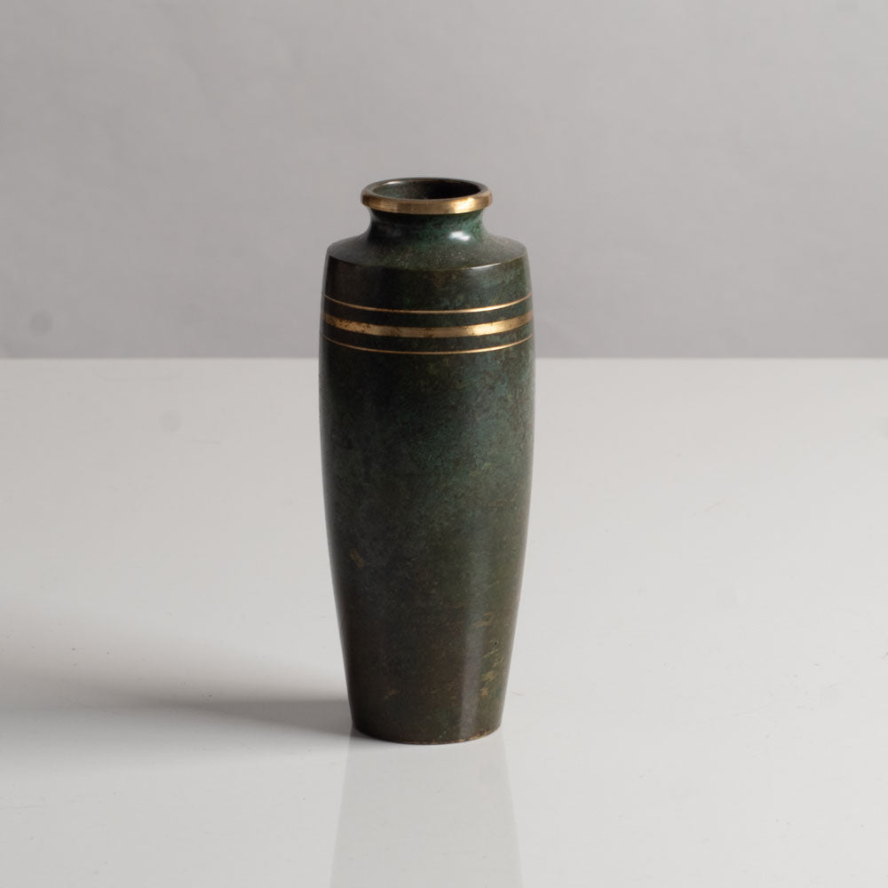 Swedish small bronze vase K2267
