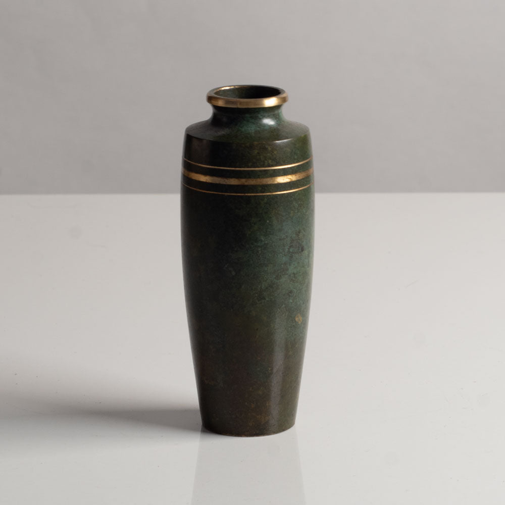 Swedish small bronze vase K2267