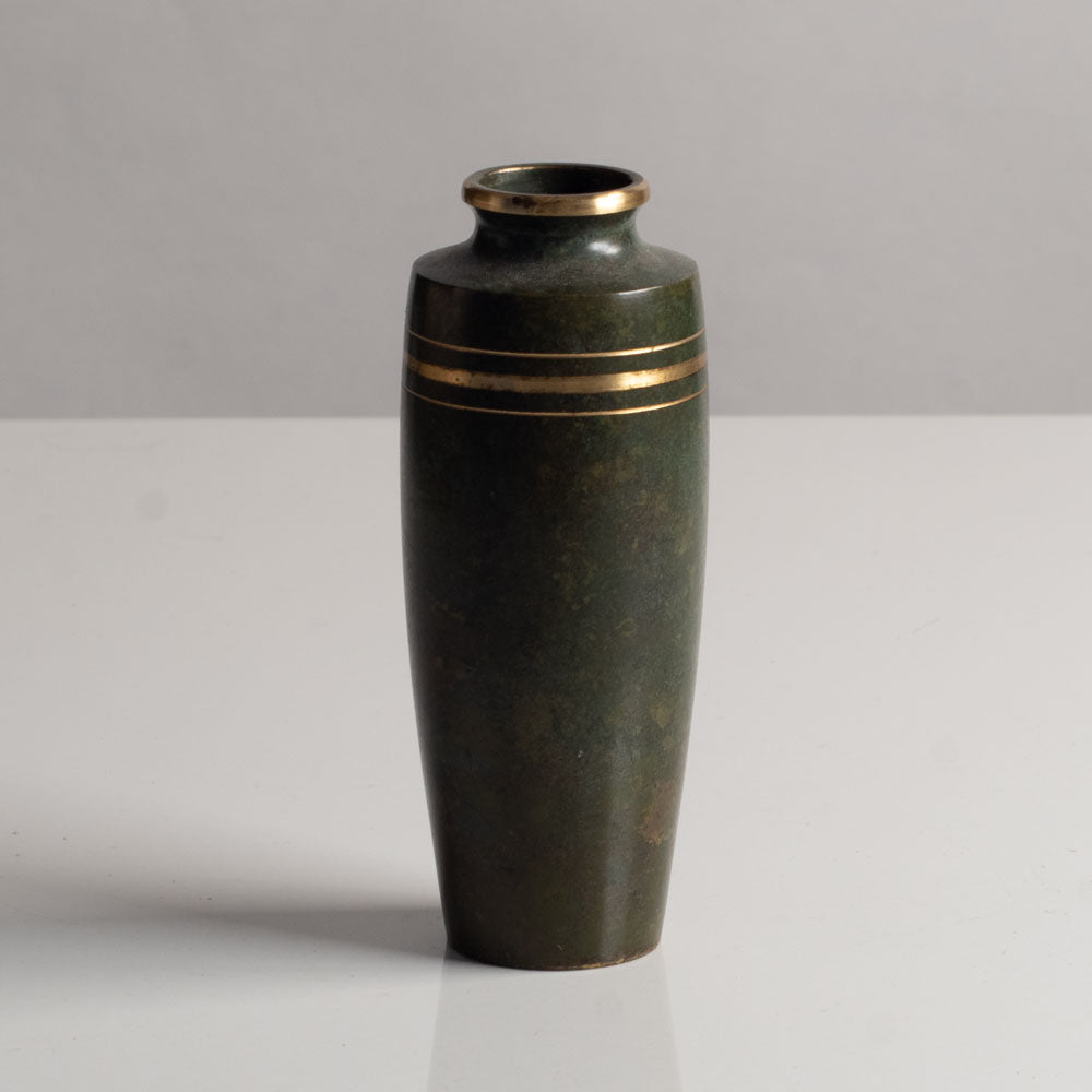 Swedish small bronze vase K2267