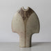 Karl Scheid, Germany, sculptural vessel with brown glaze J1740