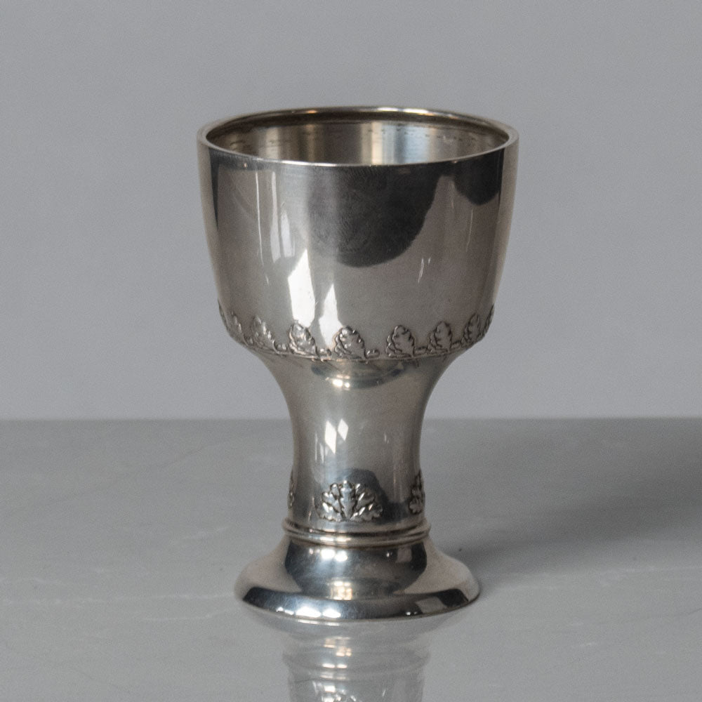 CG Hallberg, Sweden, silver goblet K2139