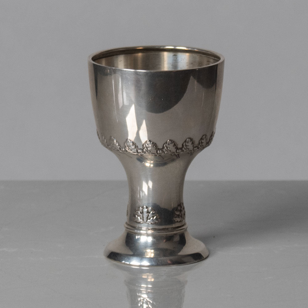 CG Hallberg, Sweden, silver goblet K2139