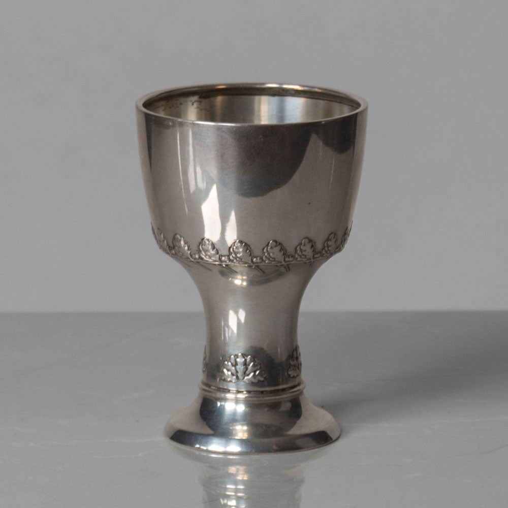 CG Hallberg, Sweden, silver goblet K2139