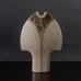 Karl Scheid, Germany, sculptural vessel with brown glaze J1740