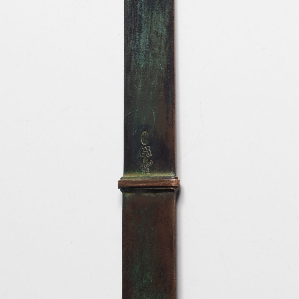 GAB, Sweden, Bronze letter opener L3470