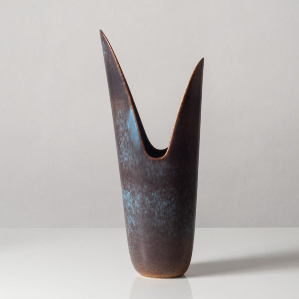 Gunnar Nylund for Rörstrand, Sweden, tall asymmetrical