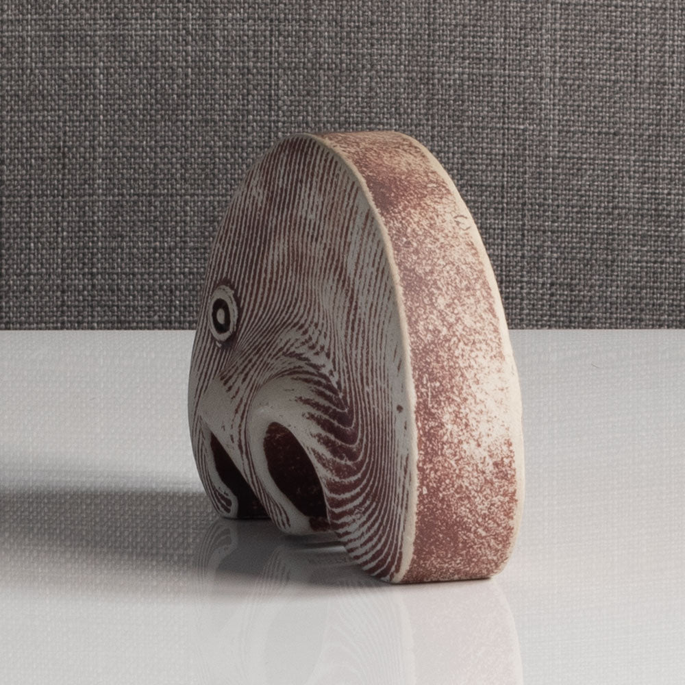 Boris Stojkov for Gustavsberg, Sweden, unique stoneware anteater figure M4102