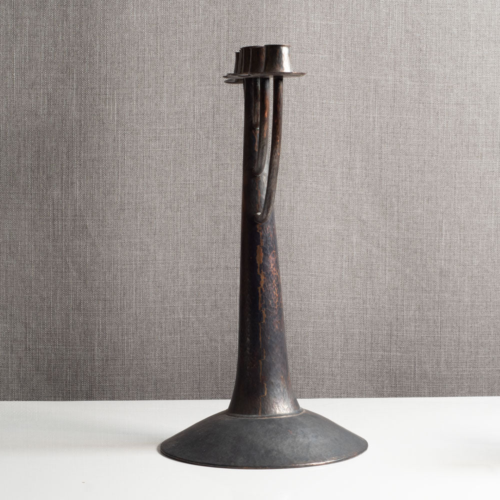 Bernhard Linder, Sweden, large bronze candelabra L3287