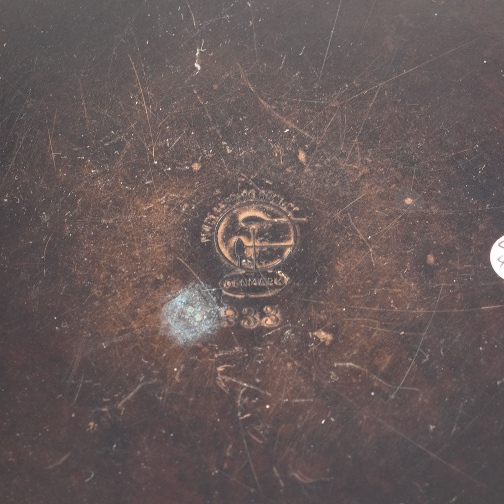 Shallow bronze bowl for Frederiksberg Bronce, Denmark L3210