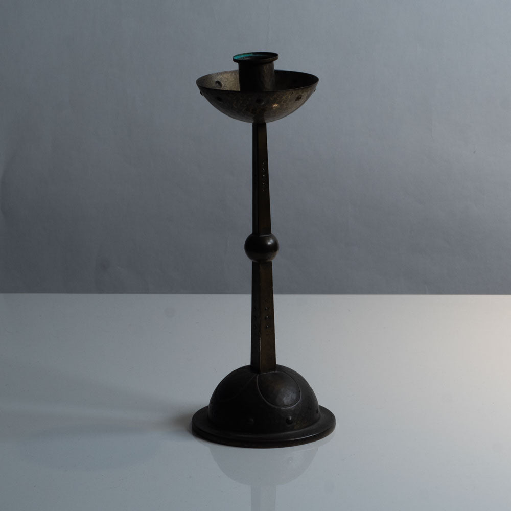 WMF, Germany, Bronze secessionist candle stick A1499