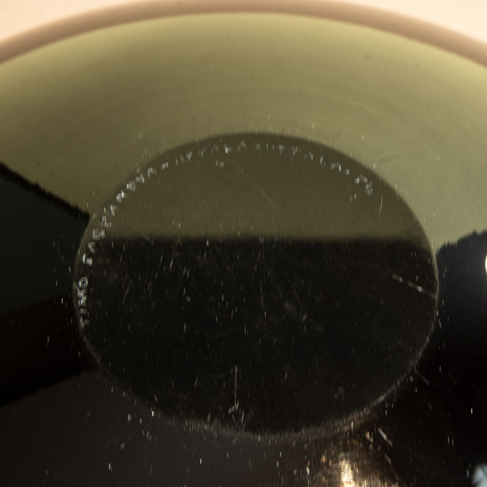 Timo Sarpaneva for Iittala, Finland, round bowl/vase in purple glass H1399