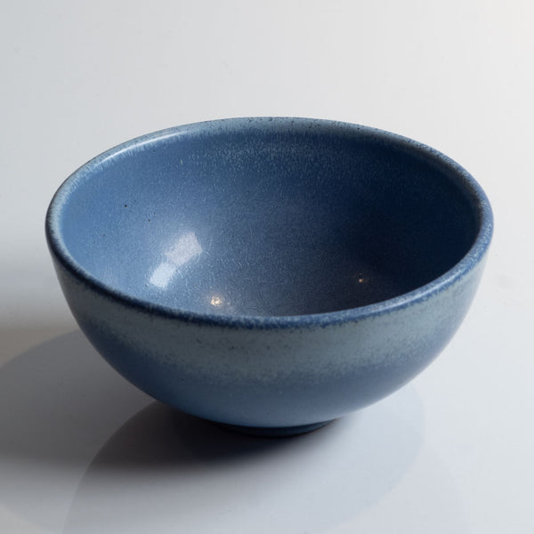 Gunnar Nylund for Rörstrand, Sweden, bowl with blue matte glaze