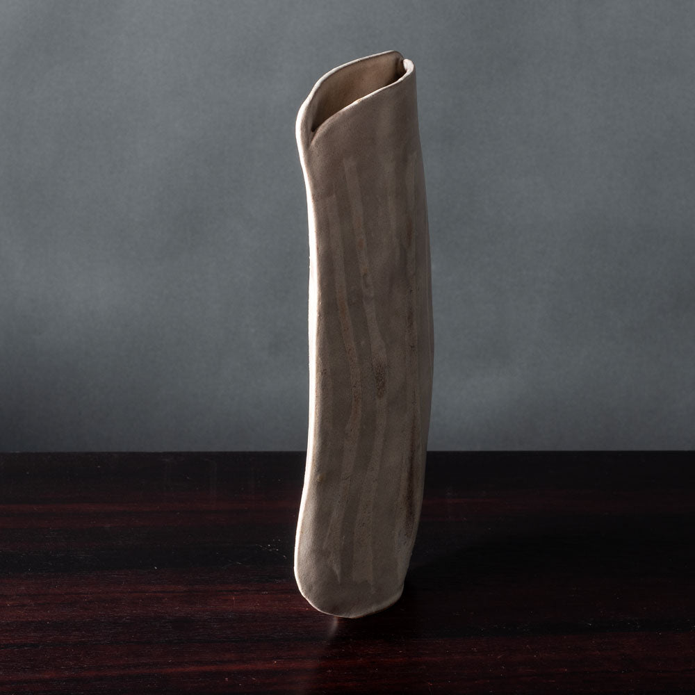 Val Barry, UK, stoneware sculptural vessel K2191