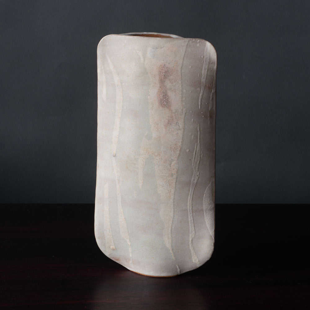 Val Barry, UK, stoneware sculptural vessel K2191