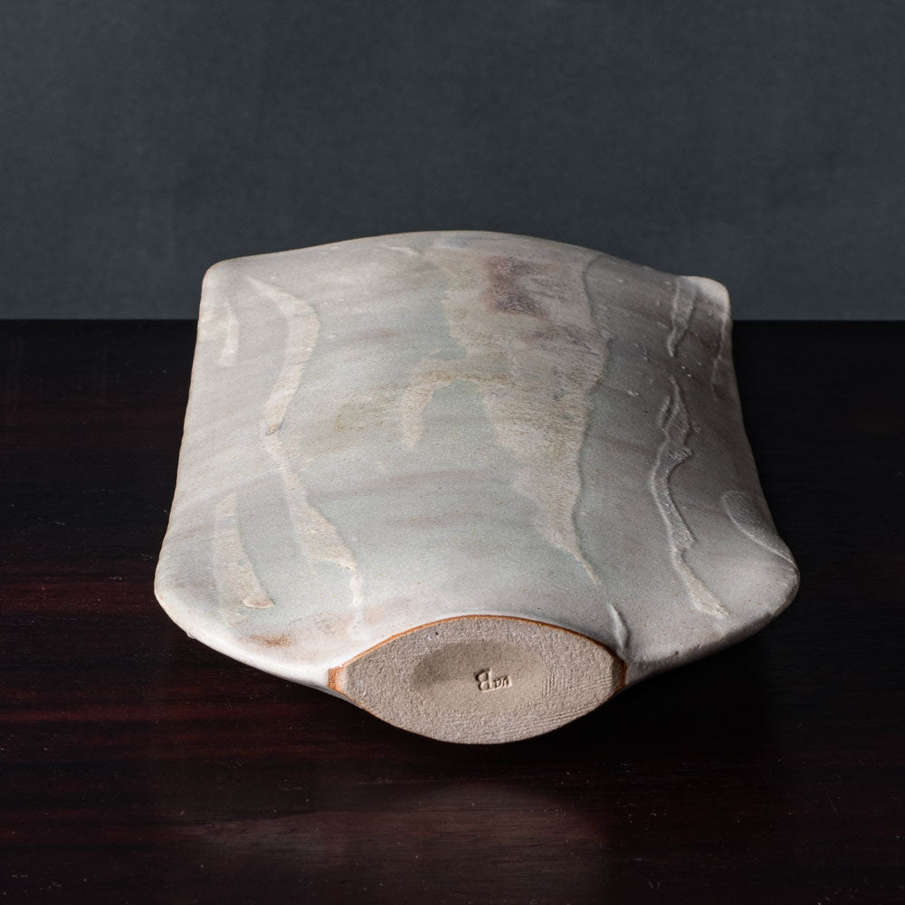 Val Barry, UK, stoneware sculptural vessel K2191