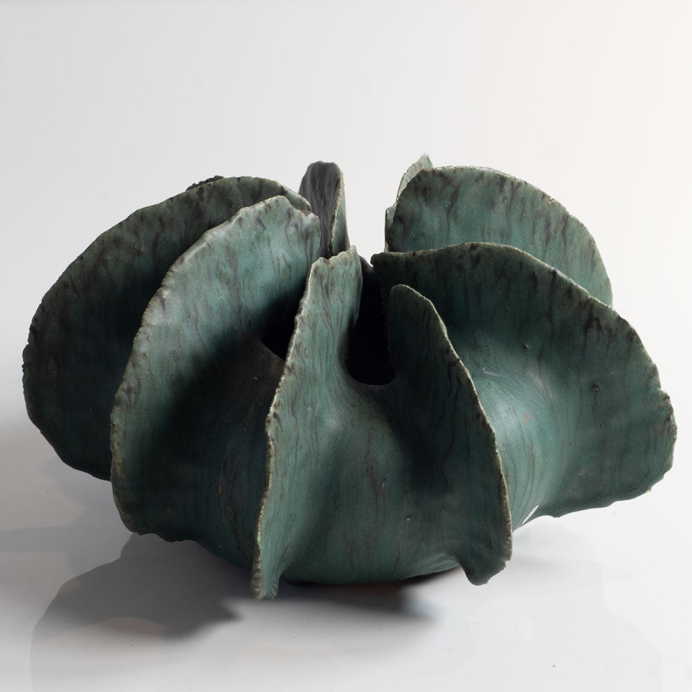 Elisabeth Tutti Veith, German, unique sculptural bowl K2898