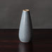 Per Linneman Schmidt for Palshus, Denmark, stoneware vase with pale blue  haresfur glaze K2509