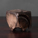 Rolf Overberg, Germany, stoneware figure of an owl with brown glaze K2822
