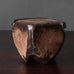 Rolf Overberg, Germany, stoneware figure of an owl with brown glaze K2822