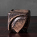 Rolf Overberg, Germany, stoneware figure of an owl with brown glaze K2822