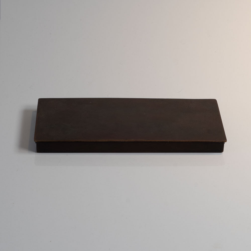 GAB, Sweden, Bronze box with wood interior K2840