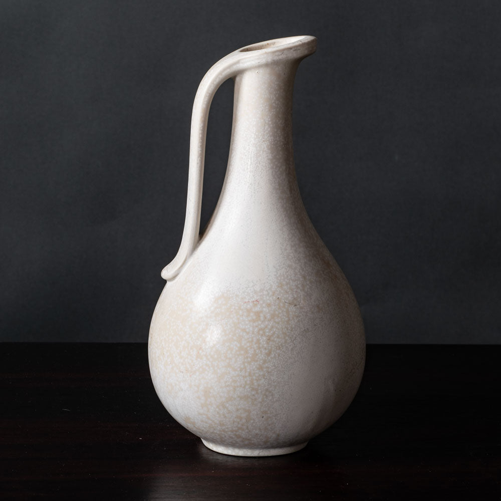 Gunnar Nylund for Rörstrand, large stoneware pitcher with white glaze J1185