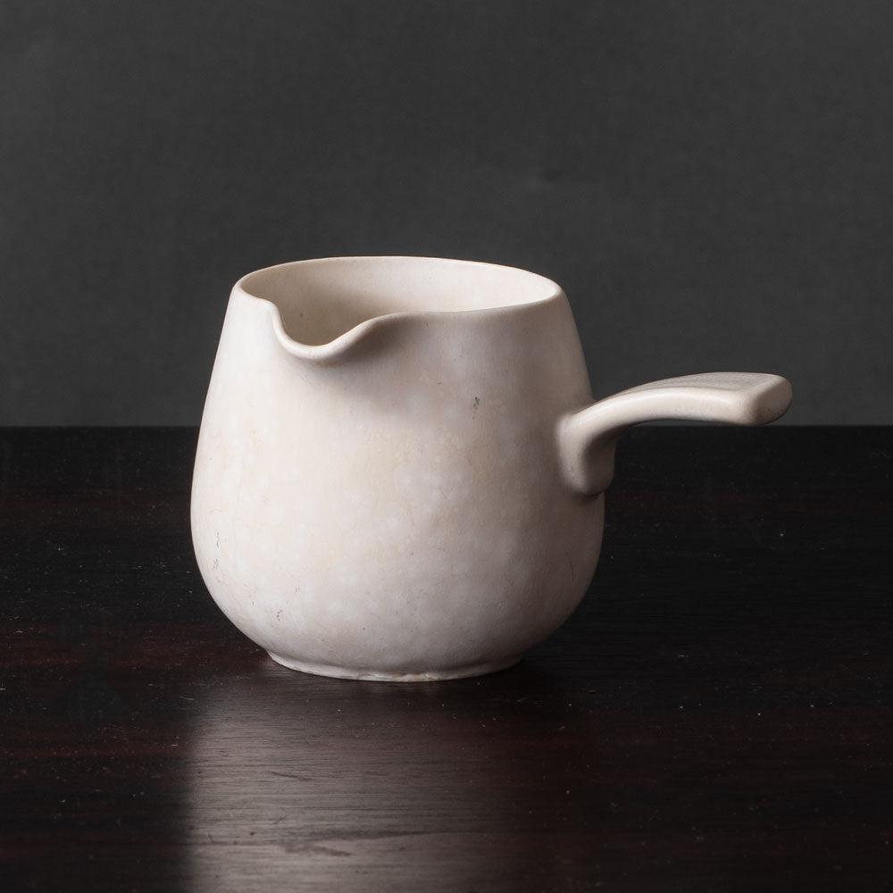 Gunnar Nylund for Rörstrand, stoneware milk jug with white glaze K2826